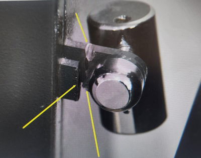 מנעול הכספת שנוסר