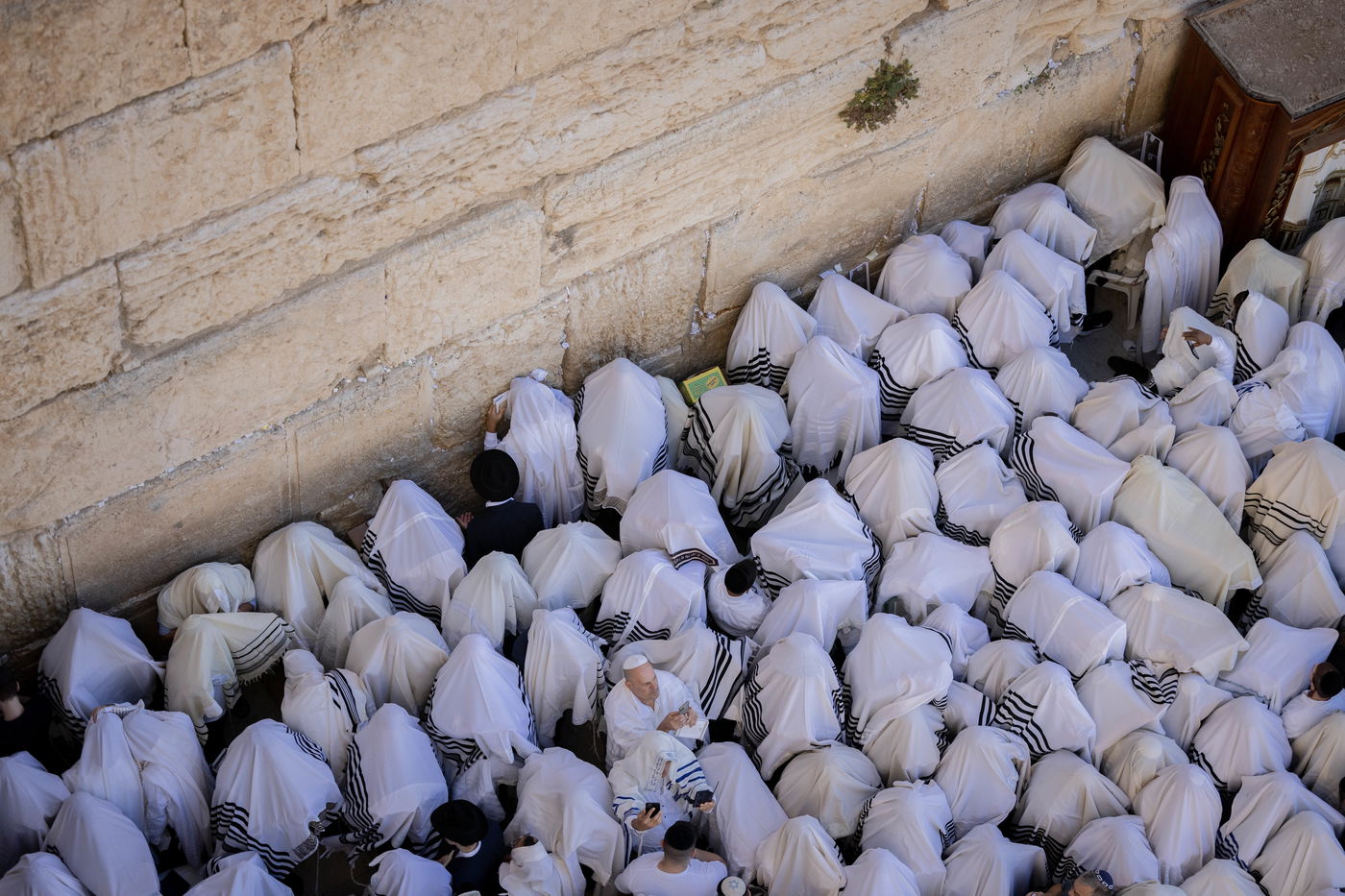 מעמד ברכת כהנים בכותל | ארכיון