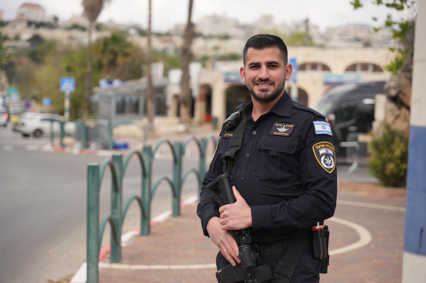 ההיערכות המשטרתית בחברון לקראת חג הפסח