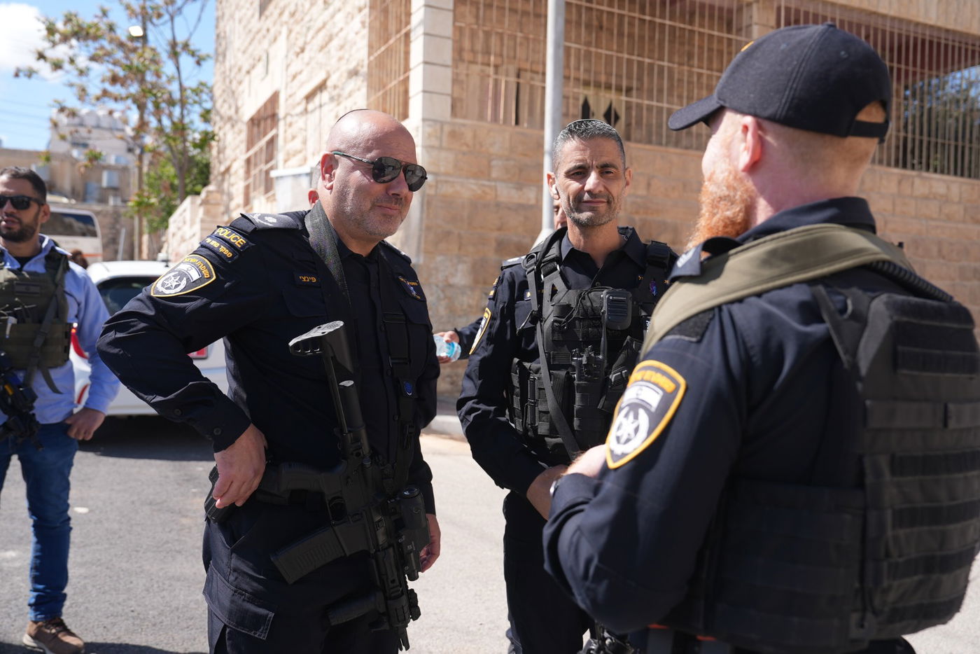 ההיערכות המשטרתית בחברון לקראת חג הפסח