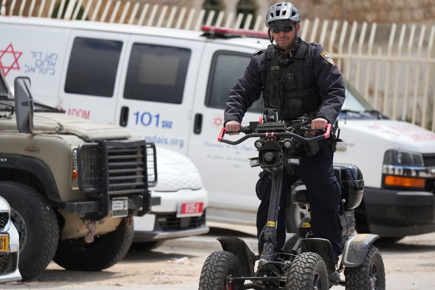 ההיערכות המשטרתית בחברון לקראת חג הפסח