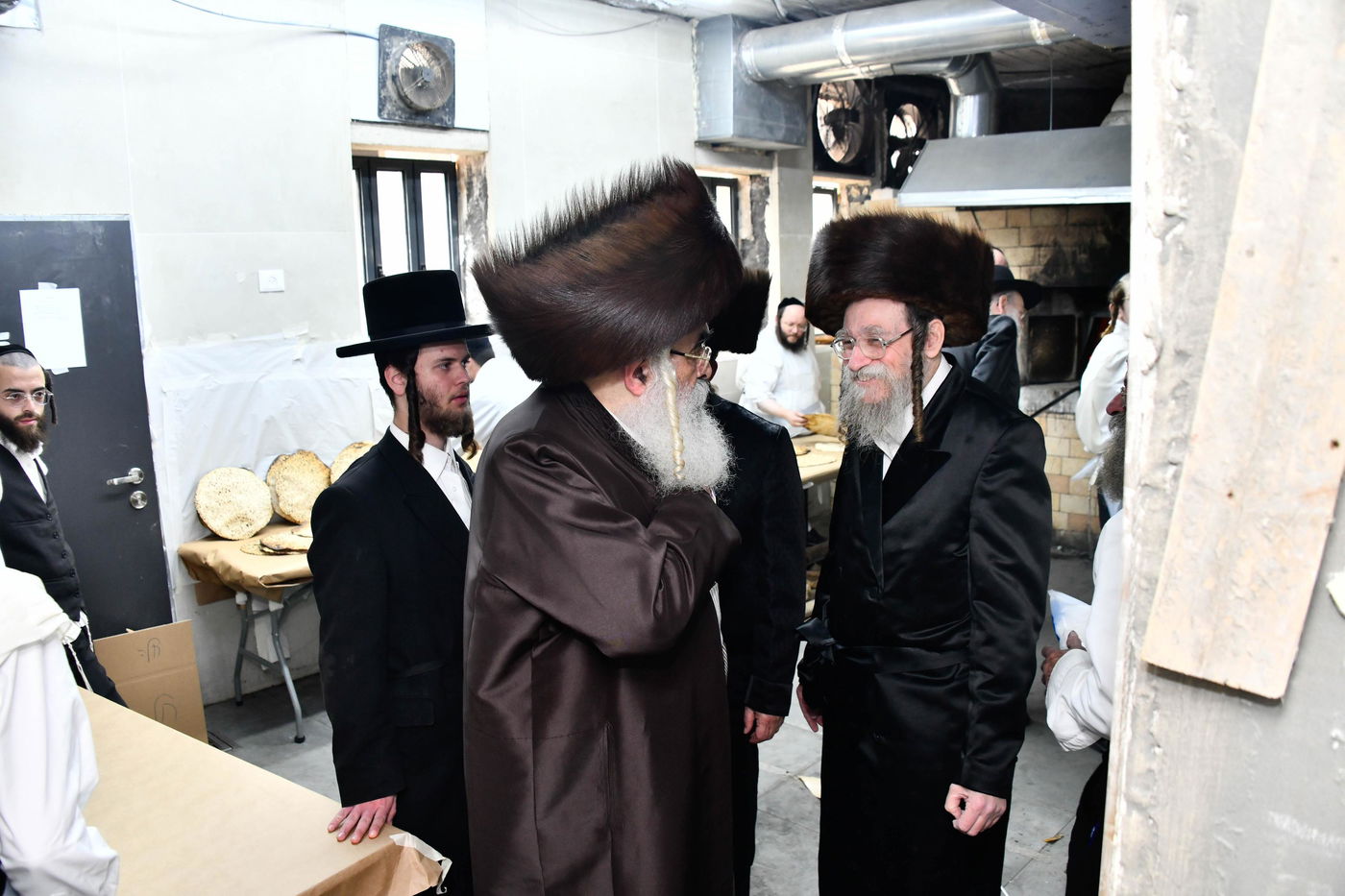 ערב פסח בחצה"ק דושינסקיא