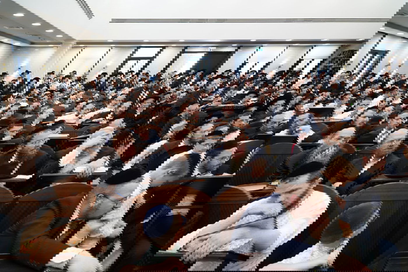 הגר"ש אלתר בשיעור חוה"מ פסח באחיסמך