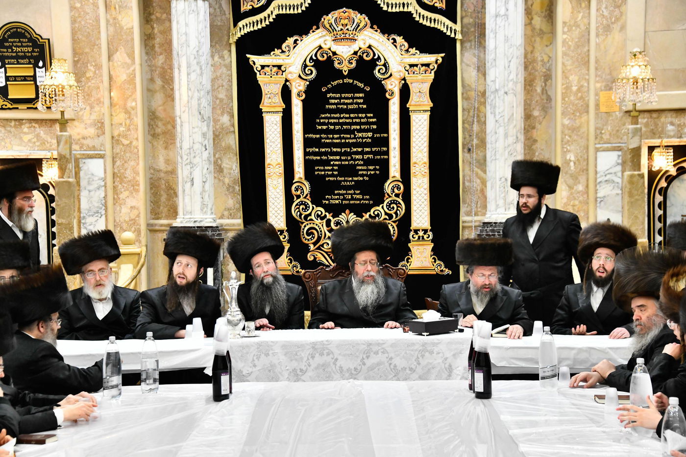 טיש הילולא בשבט הלוי