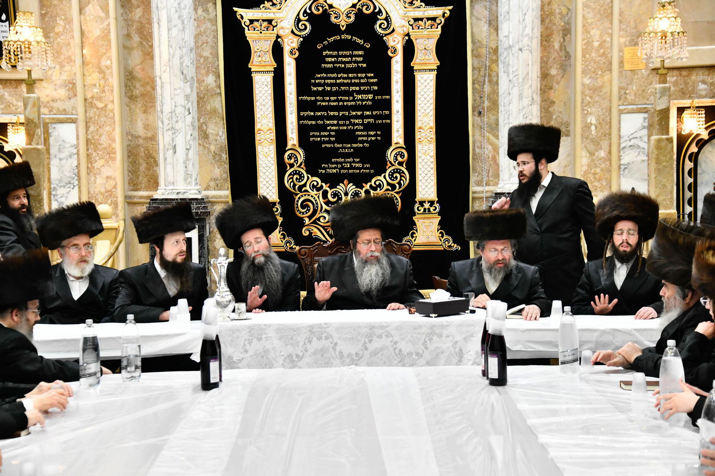 טיש הילולא בשבט הלוי