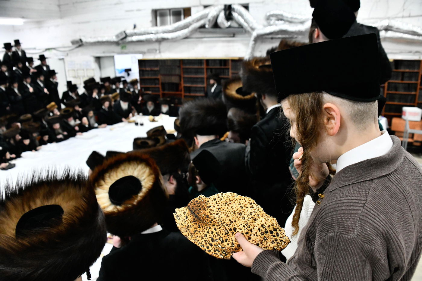 האדמו"ר ממחנובקא בעלזא בטיש אסתר