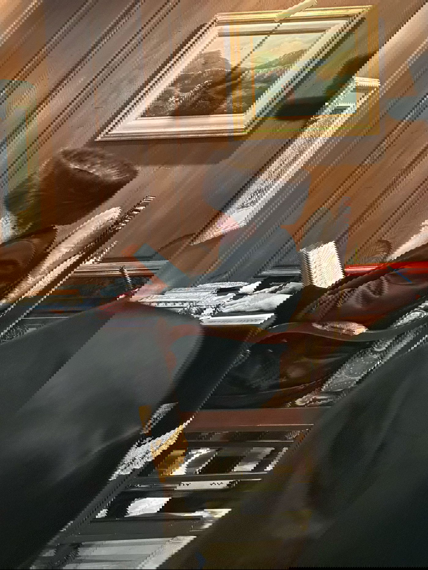 האדמו"ר מויז'ניץ בטיש חוה"מ פסח בלוס אנג'לס