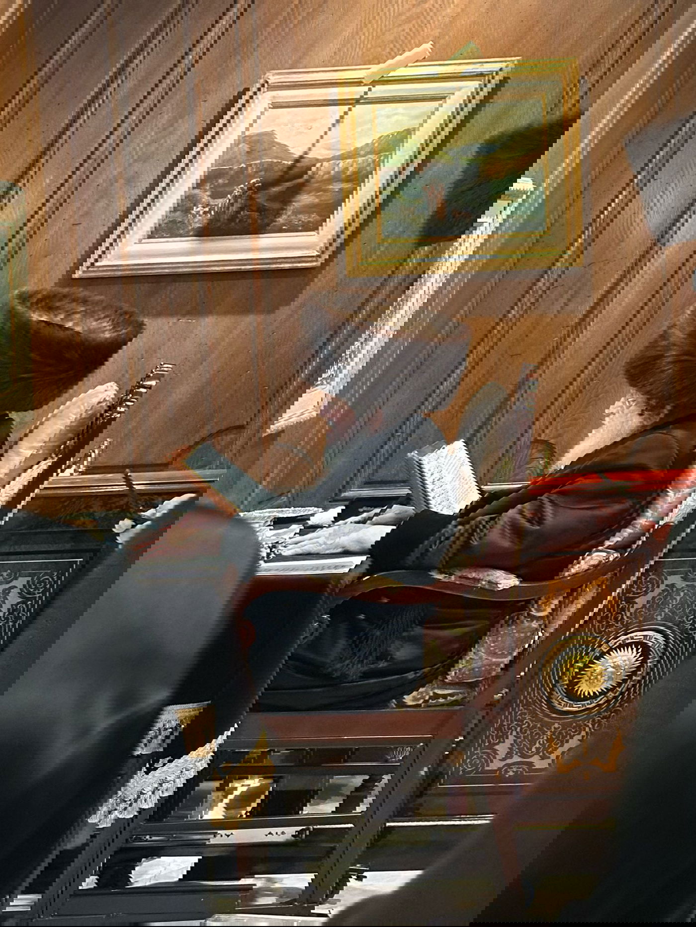 האדמו"ר מויז'ניץ בטיש חוה"מ פסח בלוס אנג'לס