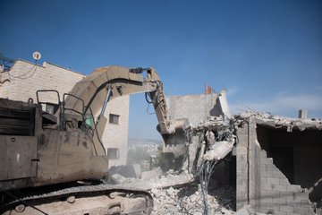 הריסת בית המחבל בבברוקין