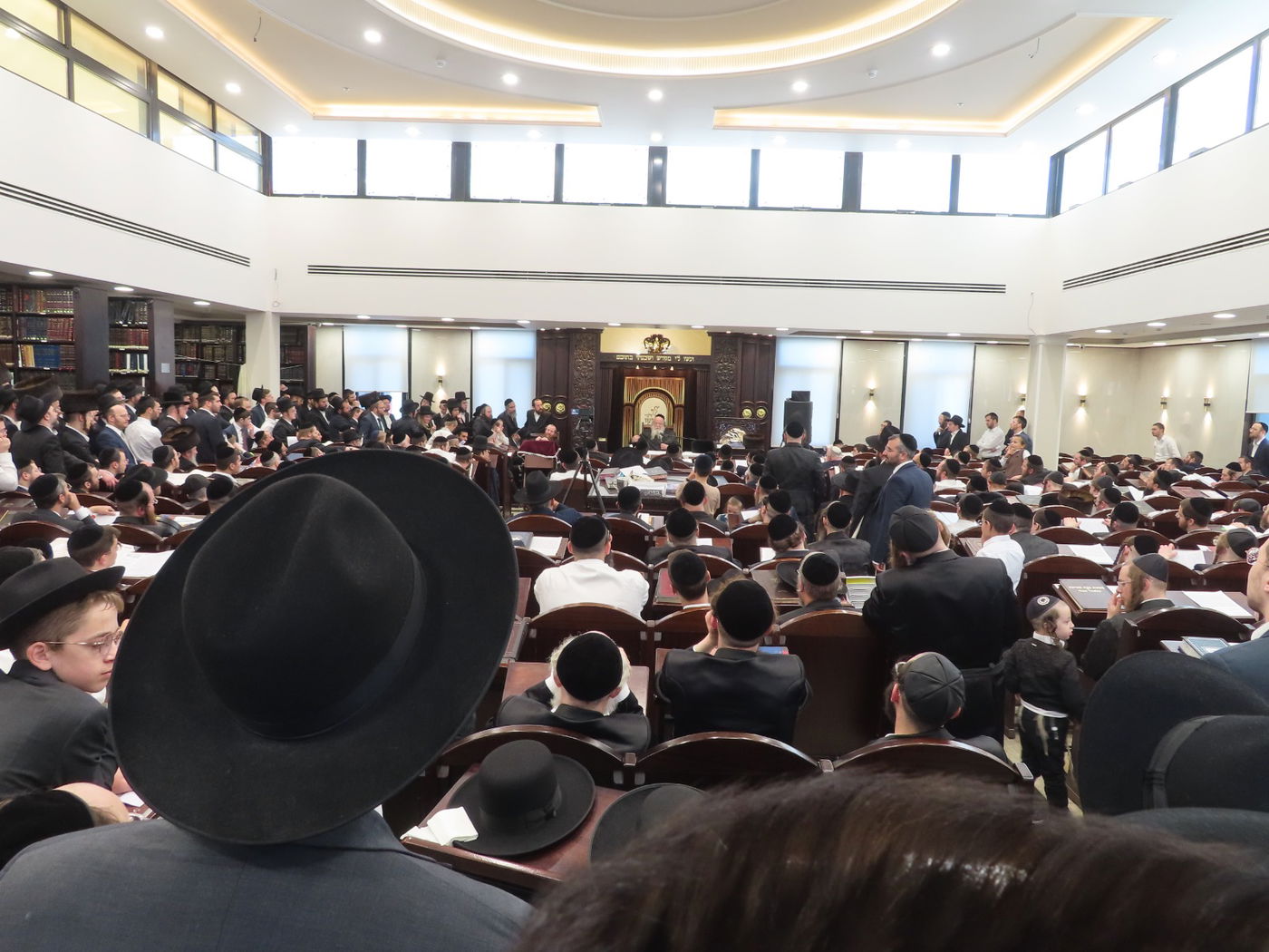 הגר"ש אלתר בשיעור חוה"מ פסח באחיסמך