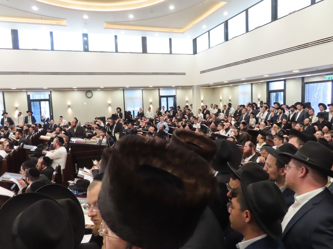 הגר"ש אלתר בשיעור חוה"מ פסח באחיסמך