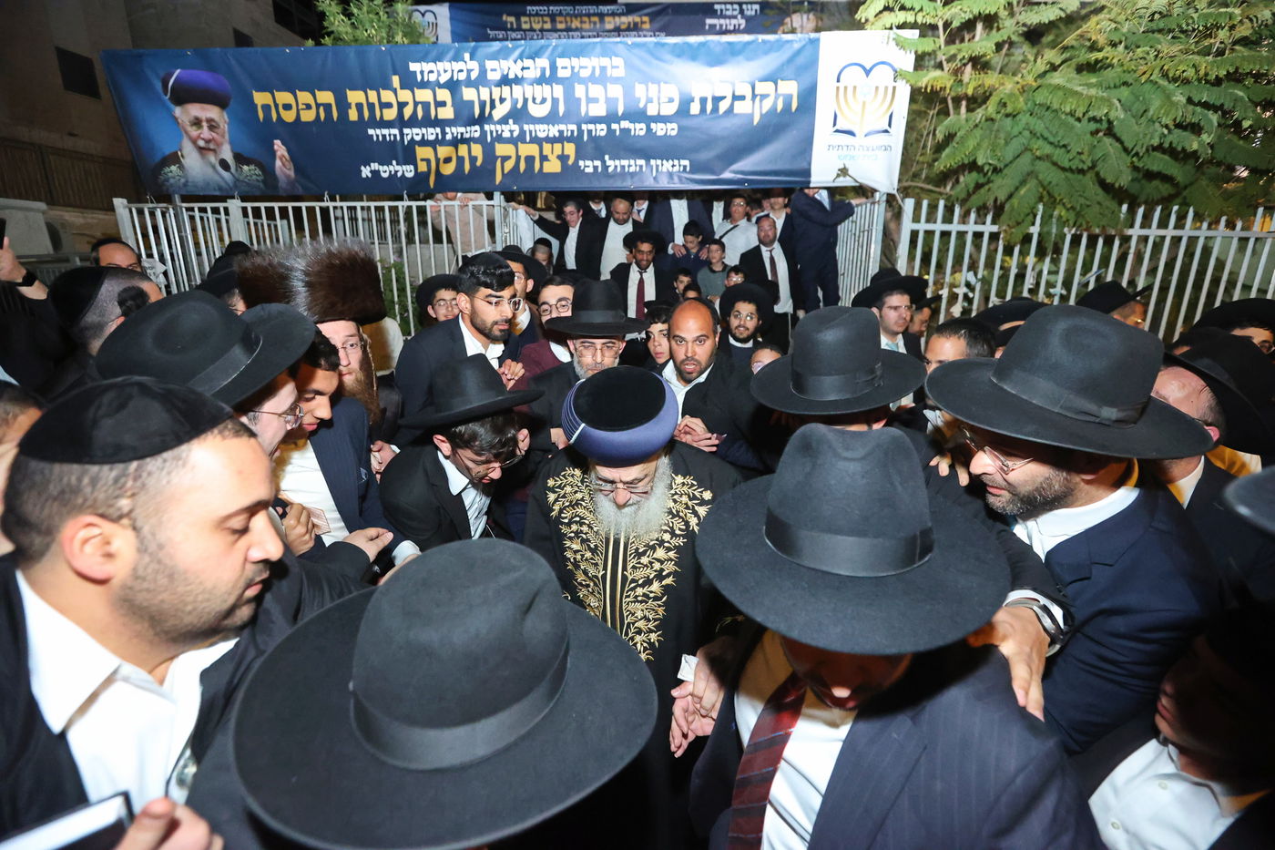 הקבלת פני רבו לראשל"צ הגאון הרב יצחק יוסף, ברמה ד' בבית שמש