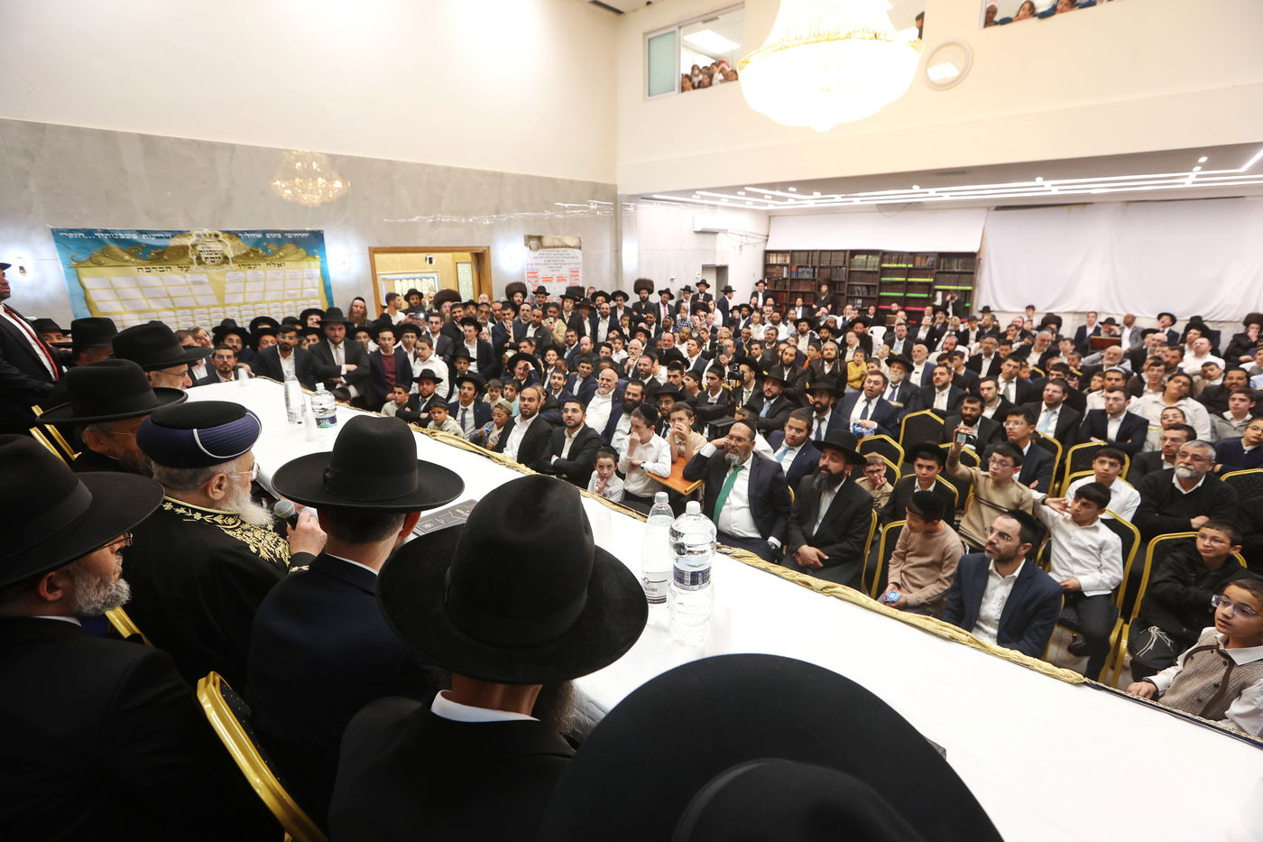 הקבלת פני רבו לראשל"צ הגאון הרב יצחק יוסף, ברמה ד' בבית שמש