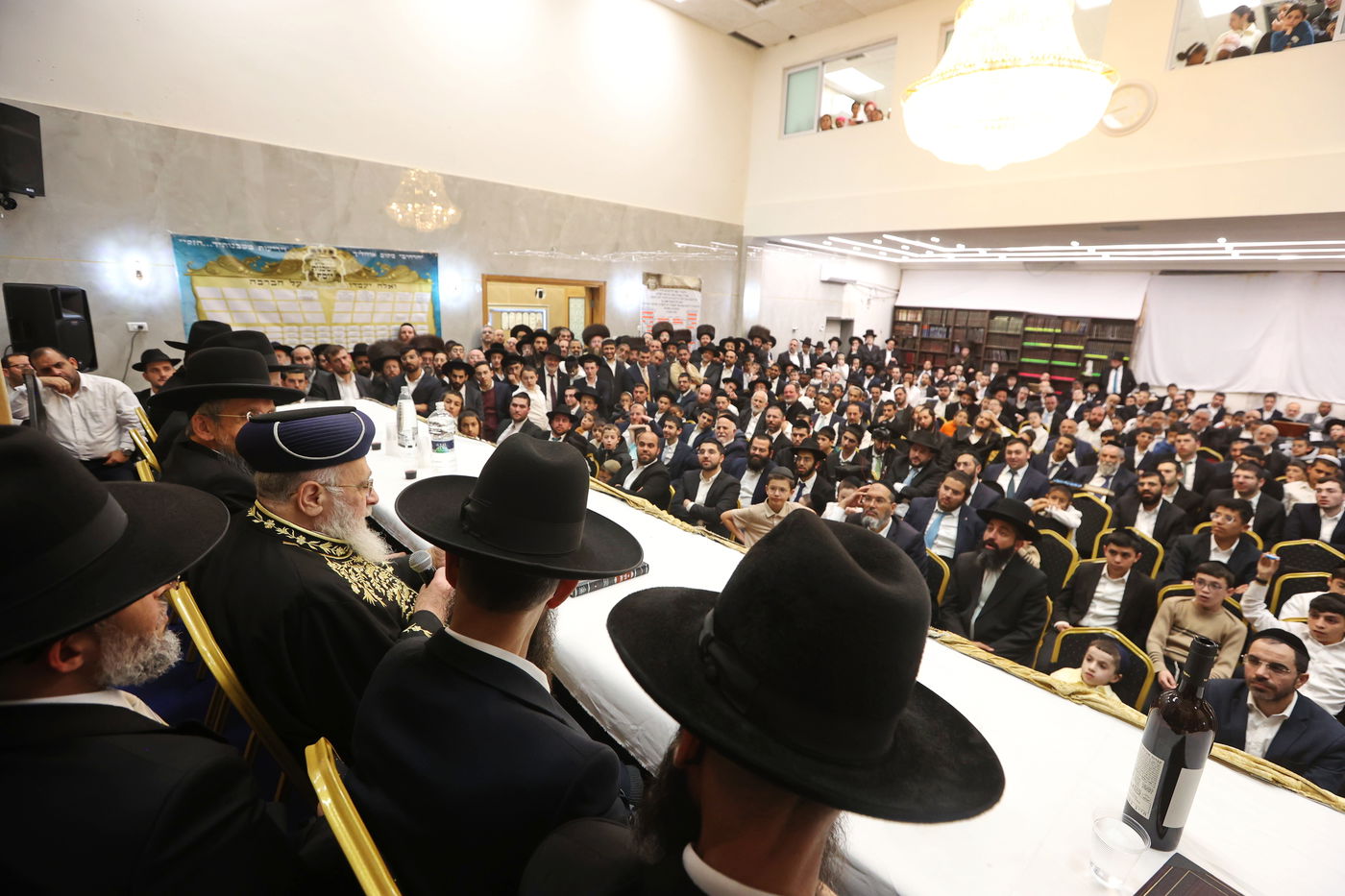 הקבלת פני רבו לראשל"צ הגאון הרב יצחק יוסף, ברמה ד' בבית שמש