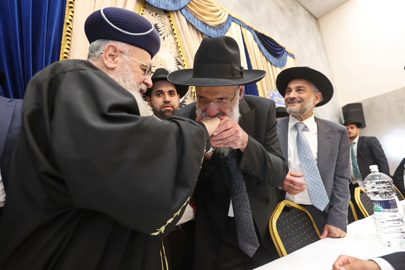 הקבלת פני רבו לראשל"צ הגאון הרב יצחק יוסף, ברמה ד' בבית שמש