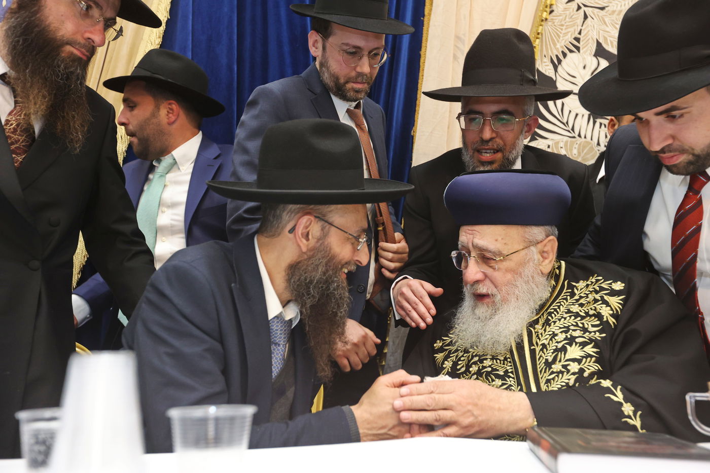 הקבלת פני רבו לראשל"צ הגאון הרב יצחק יוסף, ברמה ד' בבית שמש