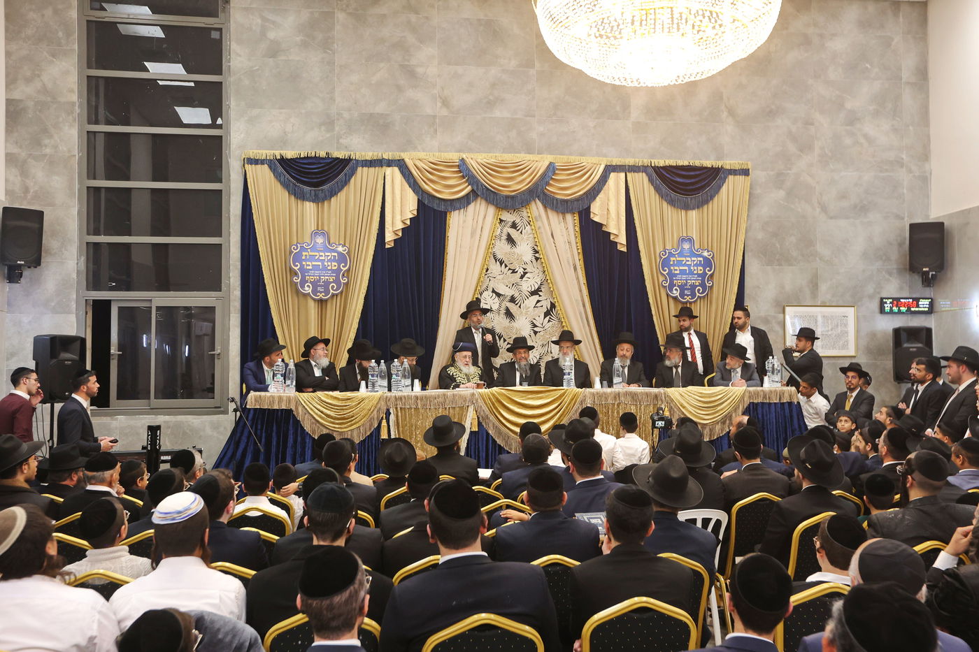 הקבלת פני רבו לראשל"צ הגאון הרב יצחק יוסף, ברמה ד' בבית שמש