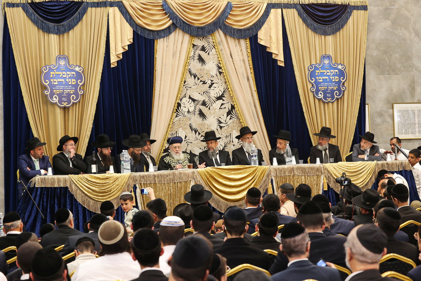 הקבלת פני רבו לראשל"צ הגאון הרב יצחק יוסף, ברמה ד' בבית שמש