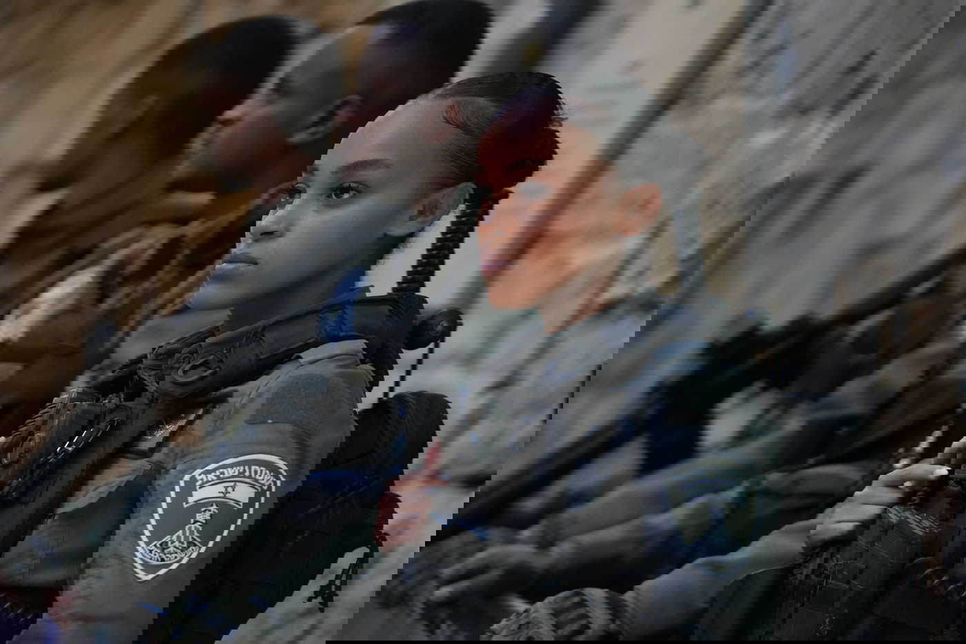 אבטחת מעמד ברכת כהנים בכותל המערבי