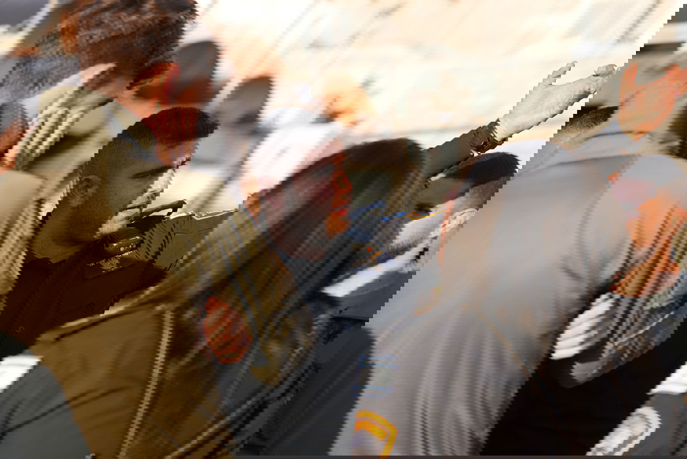 אבטחת מעמד ברכת כהנים בכותל המערבי