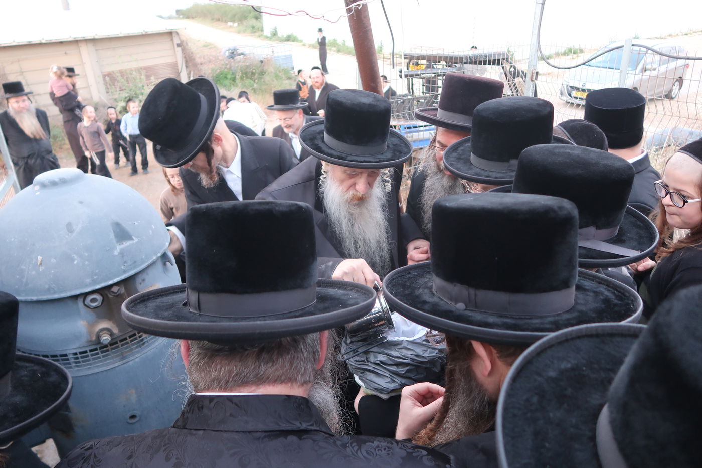 האדמו"ר מטשארנוביל במים שלנו