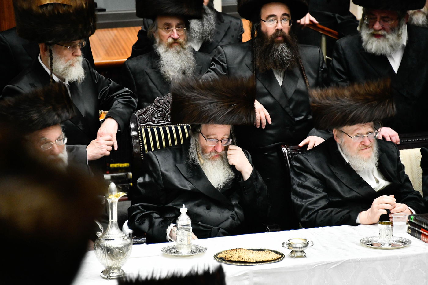 האדמו"ר מביאלה בטיש חוה"מ פסח 