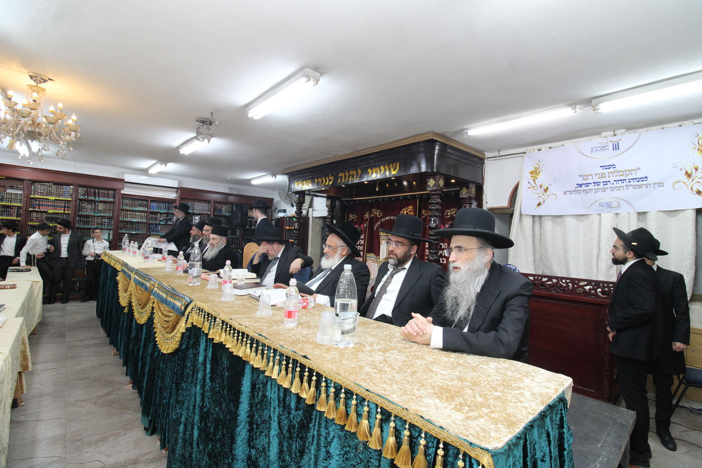 מעמד 'הקבלת פני רבו' לכבוד הראשל"צ הגאון רבי יצחק יוסף 