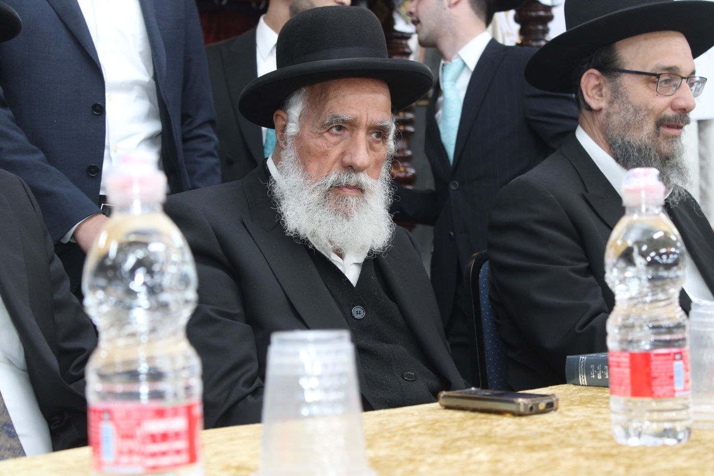 מעמד 'הקבלת פני רבו' לכבוד הראשל"צ הגאון רבי יצחק יוסף 