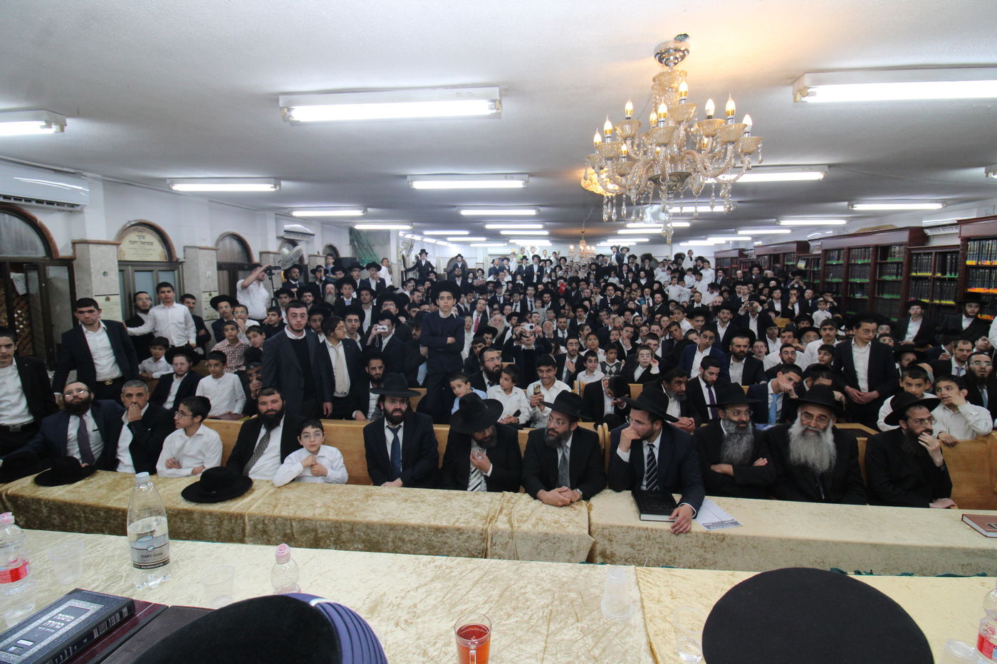 מעמד 'הקבלת פני רבו' לכבוד הראשל"צ הגאון רבי יצחק יוסף 