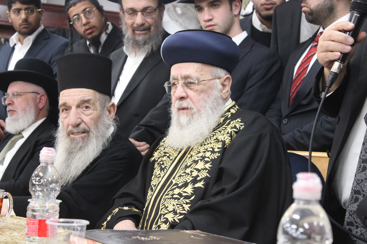 מעמד 'הקבלת פני רבו' לכבוד הראשל"צ הגאון רבי יצחק יוסף 