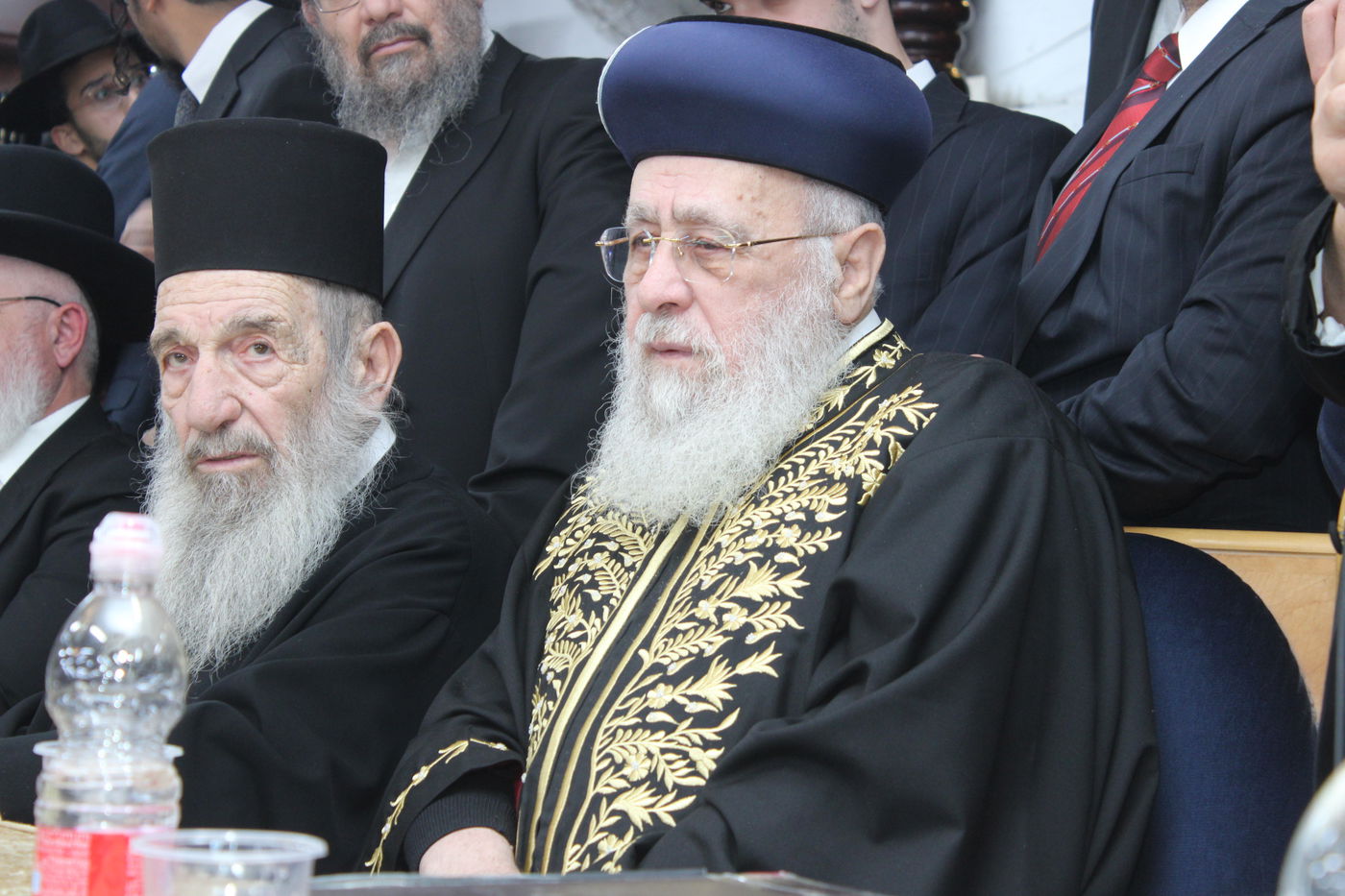 מעמד 'הקבלת פני רבו' לכבוד הראשל"צ הגאון רבי יצחק יוסף 