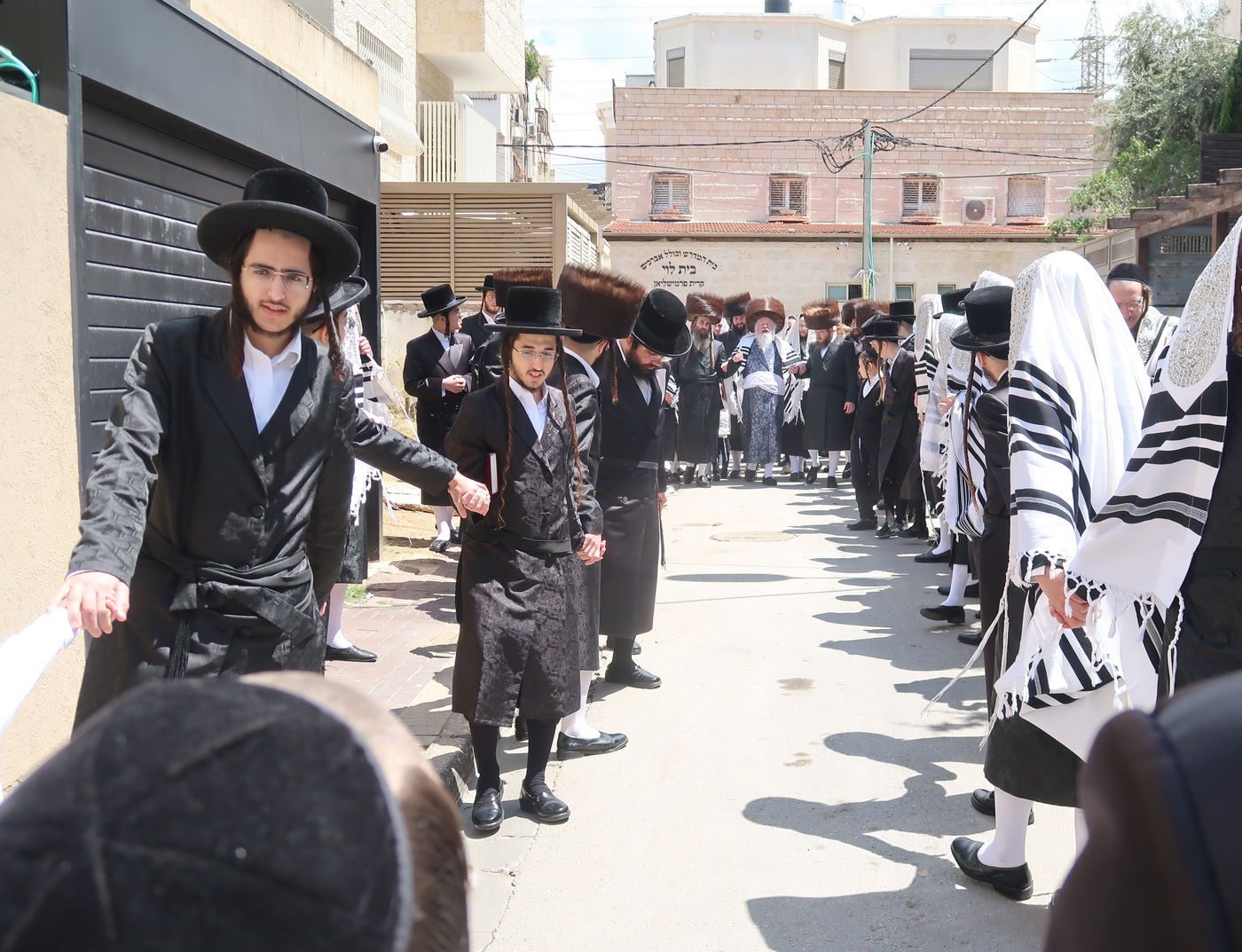 האדמו"ר מפרמישלאן בברכת האילנות