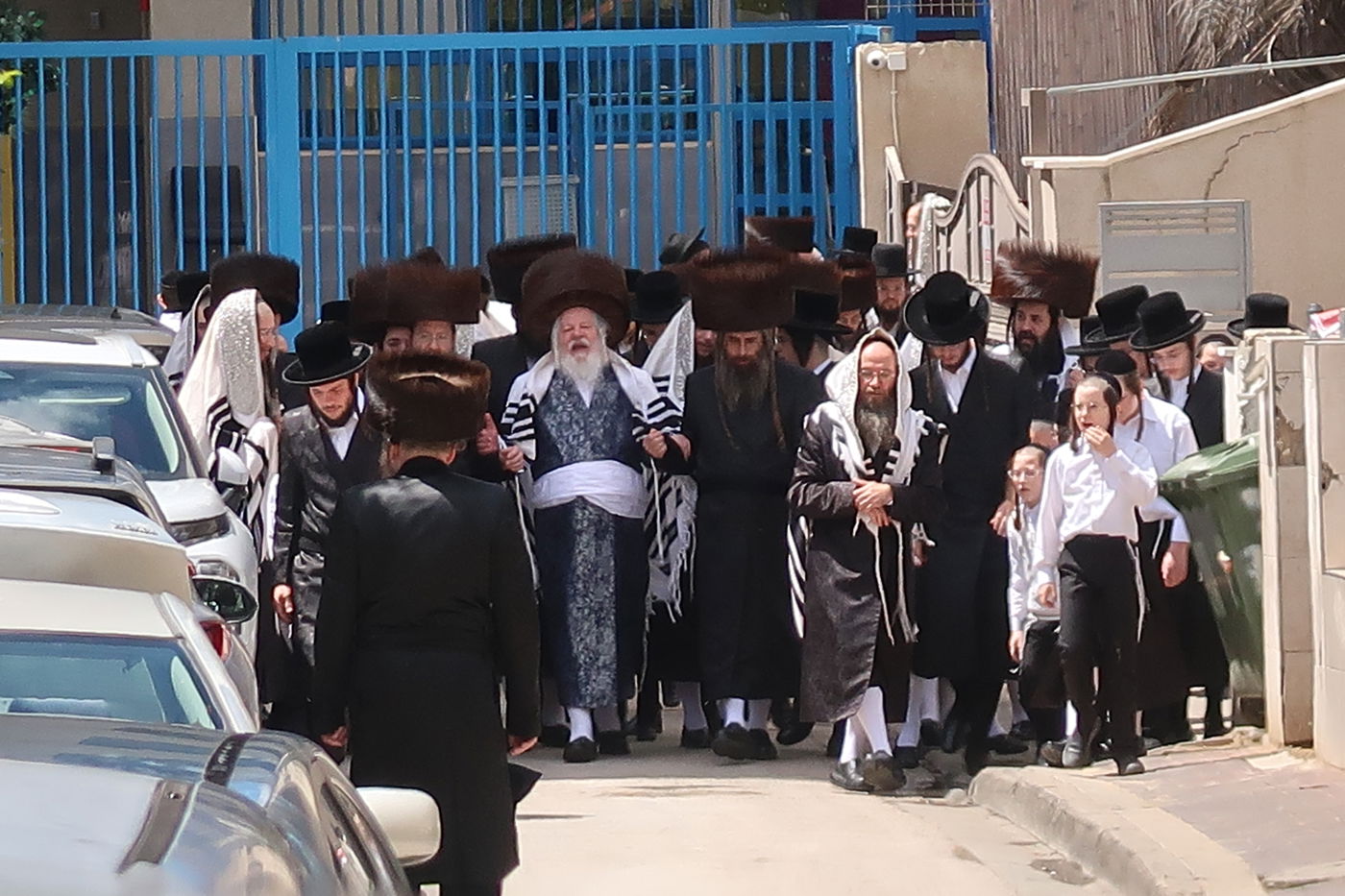 האדמו"ר מפרמישלאן בברכת האילנות