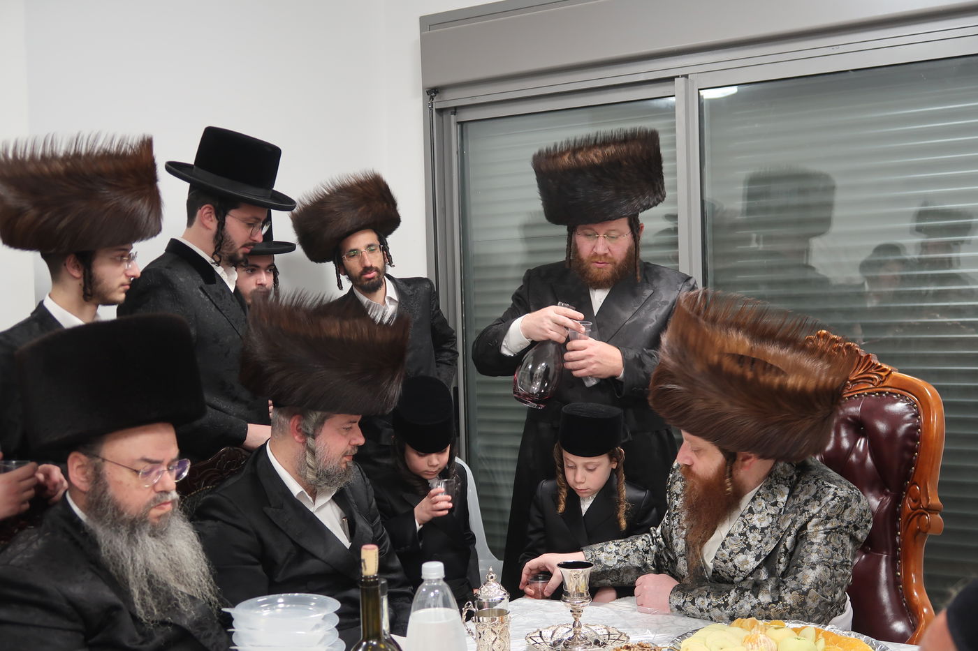 האדמו"ר ממיאלען בברכת האילנות