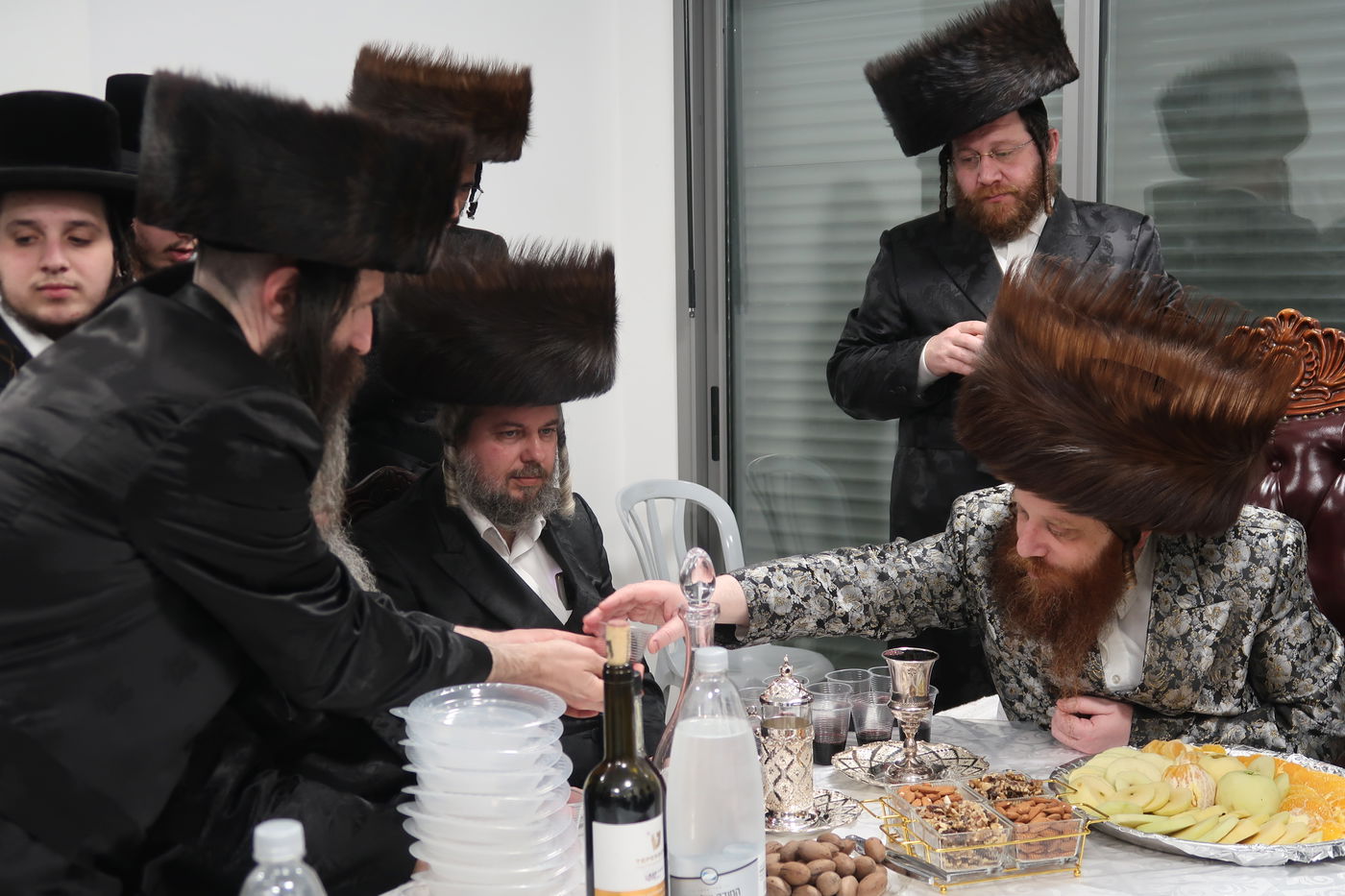 האדמו"ר ממיאלען בברכת האילנות