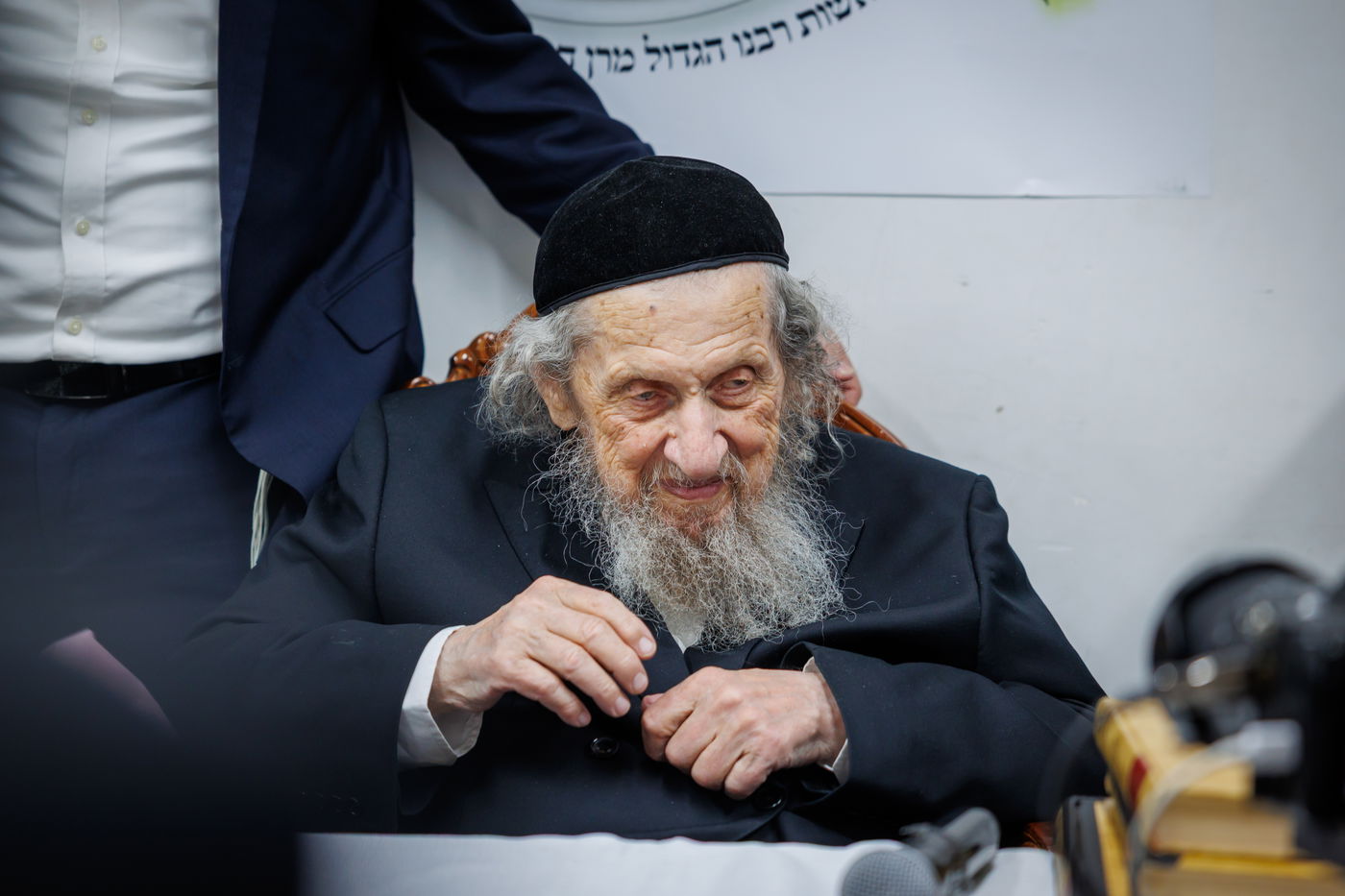 מעמד "ריתחא דאורייתא" והקבלת פני רבו במעונו של הגר"ד לנדו