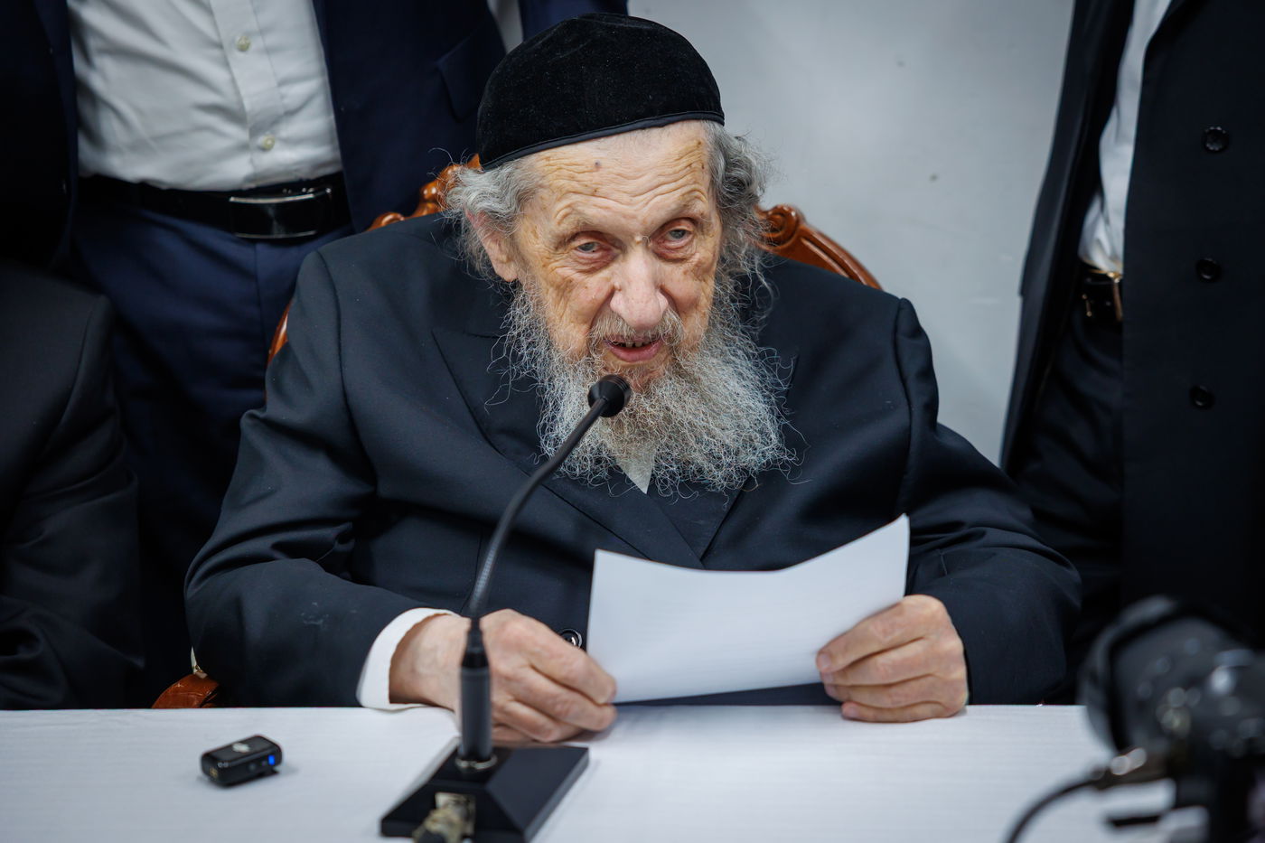 מעמד "ריתחא דאורייתא" והקבלת פני רבו במעונו של הגר"ד לנדו