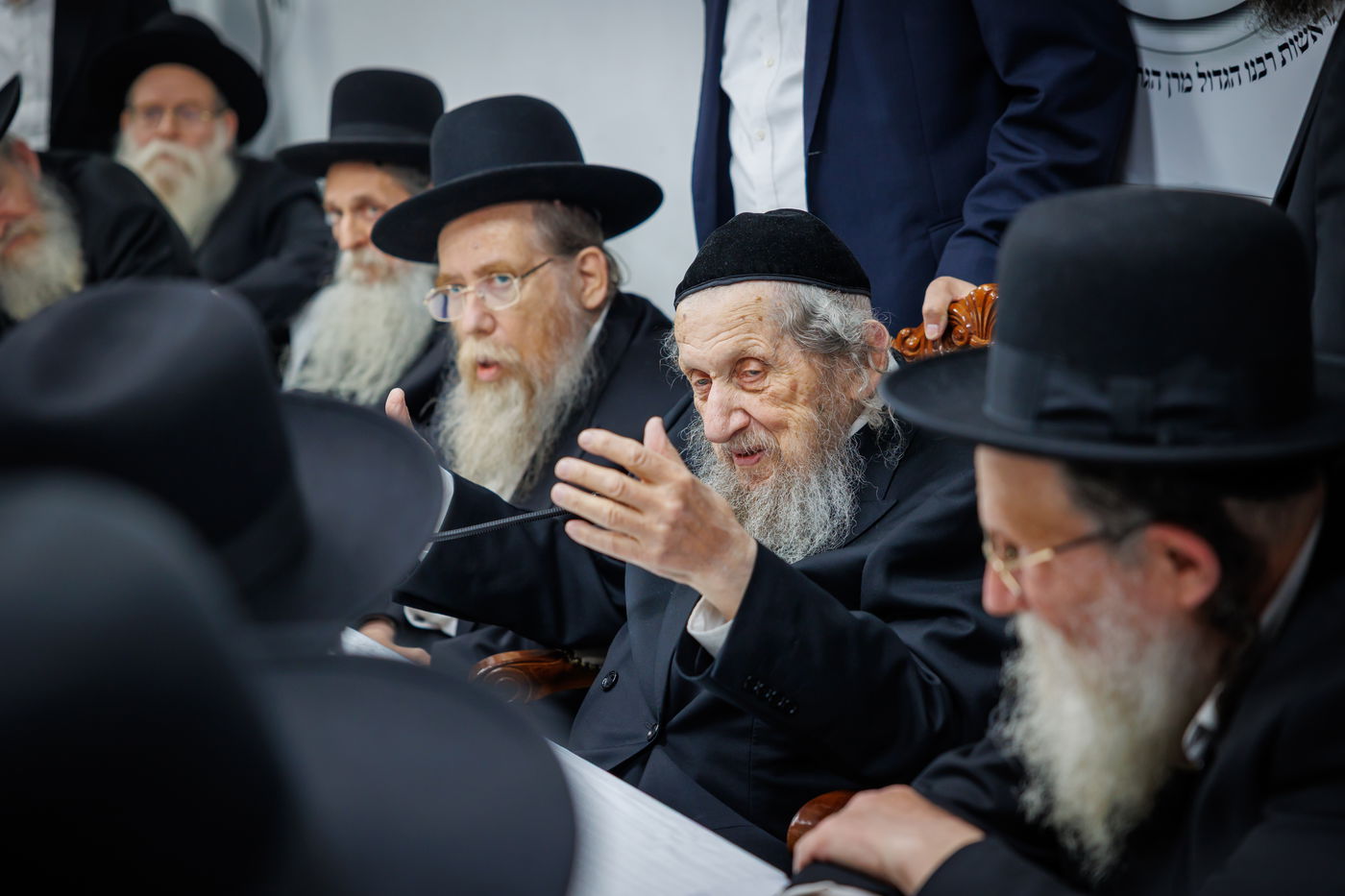 מעמד "ריתחא דאורייתא" והקבלת פני רבו במעונו של הגר"ד לנדו