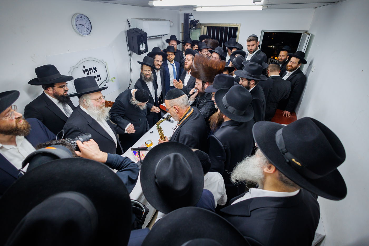 מעמד "ריתחא דאורייתא" והקבלת פני רבו במעונו של הגר"ד לנדו