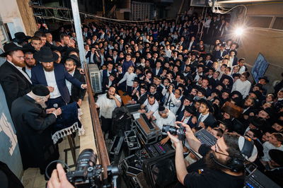 מעמד "ריתחא דאורייתא" והקבלת פני רבו במעונו של הגר"ד לנדו