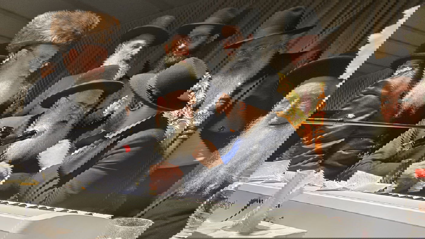 מעמד הקבלת פני רבו אצל הגאון הינוקא רבי שלמה יהודה בארי