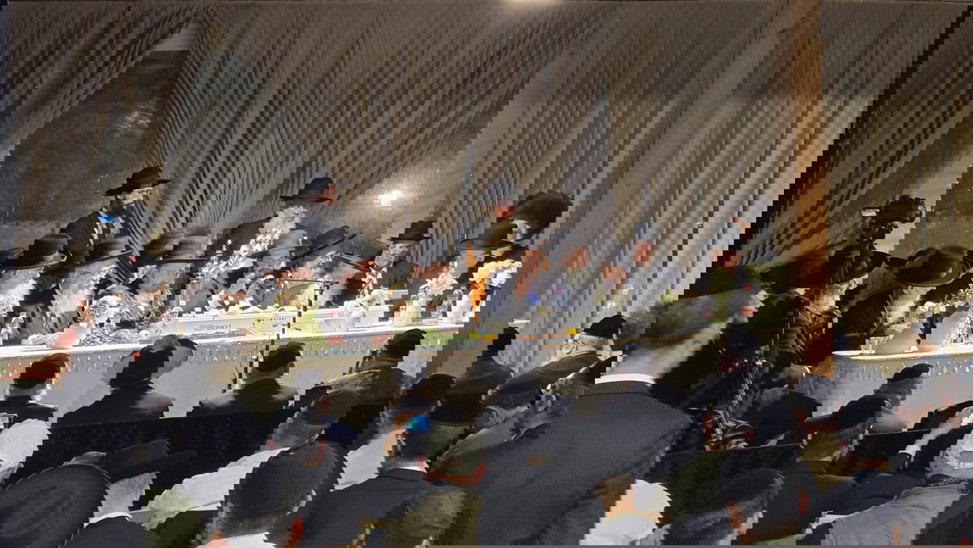 מעמד הקבלת פני רבו אצל הגאון הינוקא רבי שלמה יהודה בארי