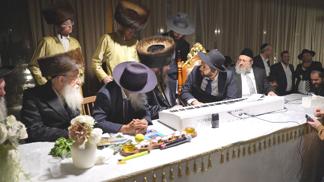 מעמד הקבלת פני רבו אצל הגאון הינוקא רבי שלמה יהודה בארי