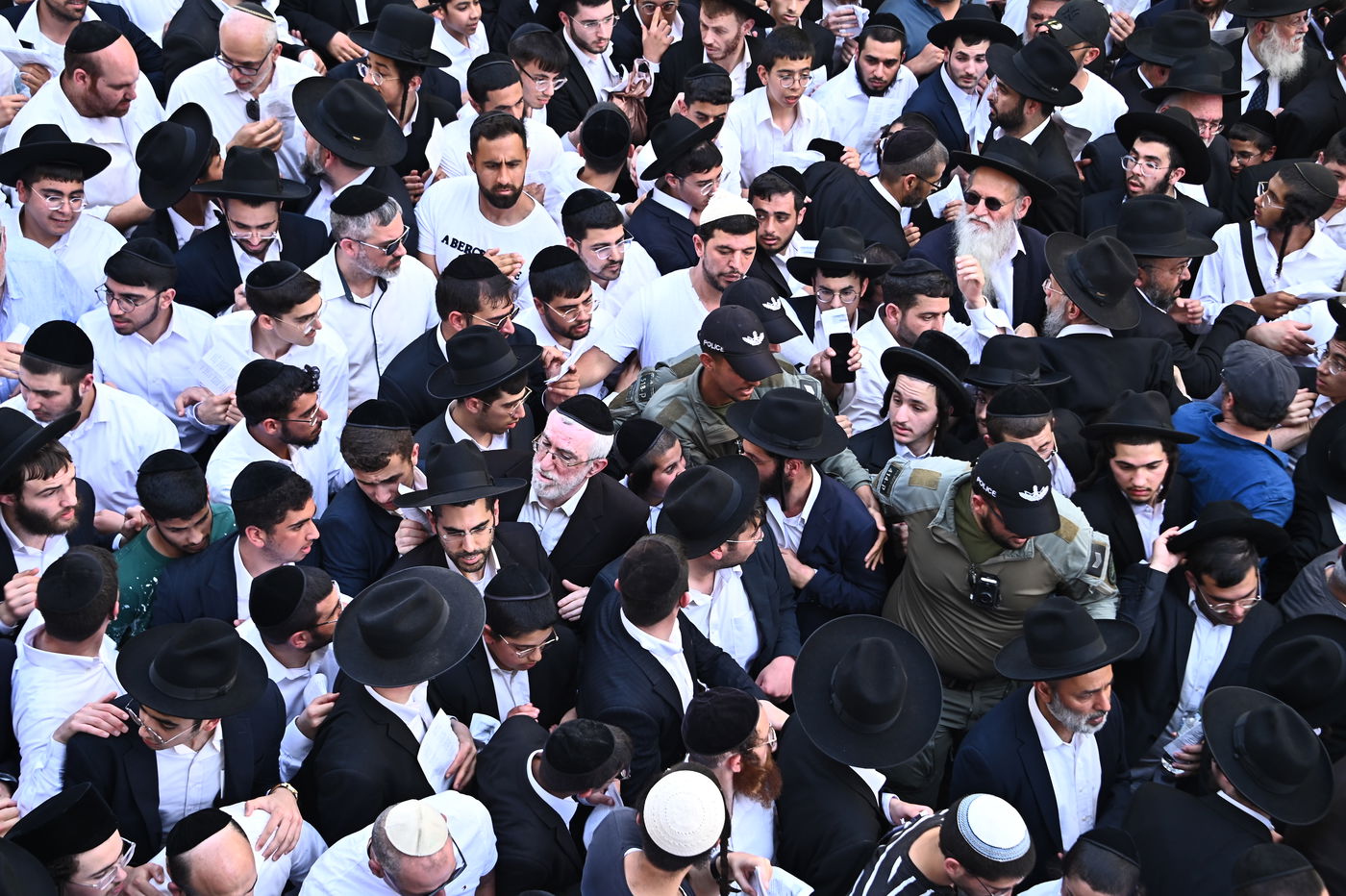 מסע הלויית הגאון רבי מאיר מאזוז זצ"ל