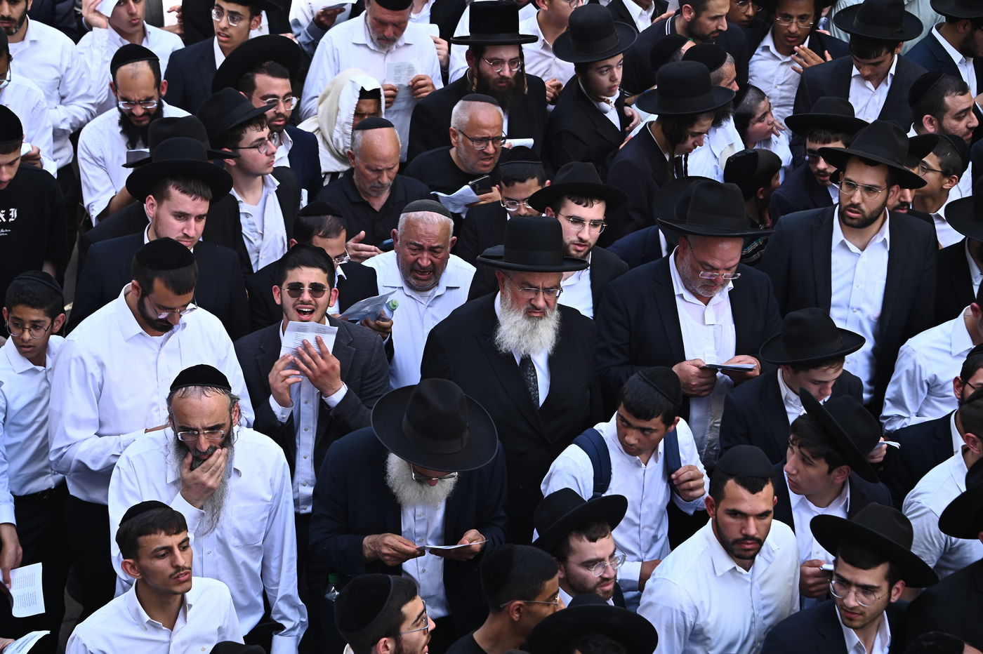 מסע הלויית הגאון רבי מאיר מאזוז זצ"ל