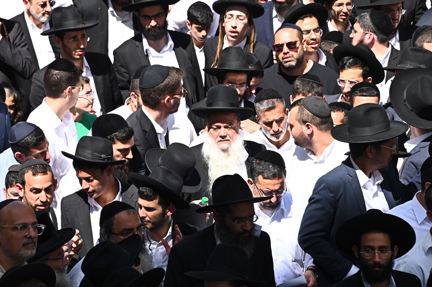 מסע הלויית הגאון רבי מאיר מאזוז זצ"ל