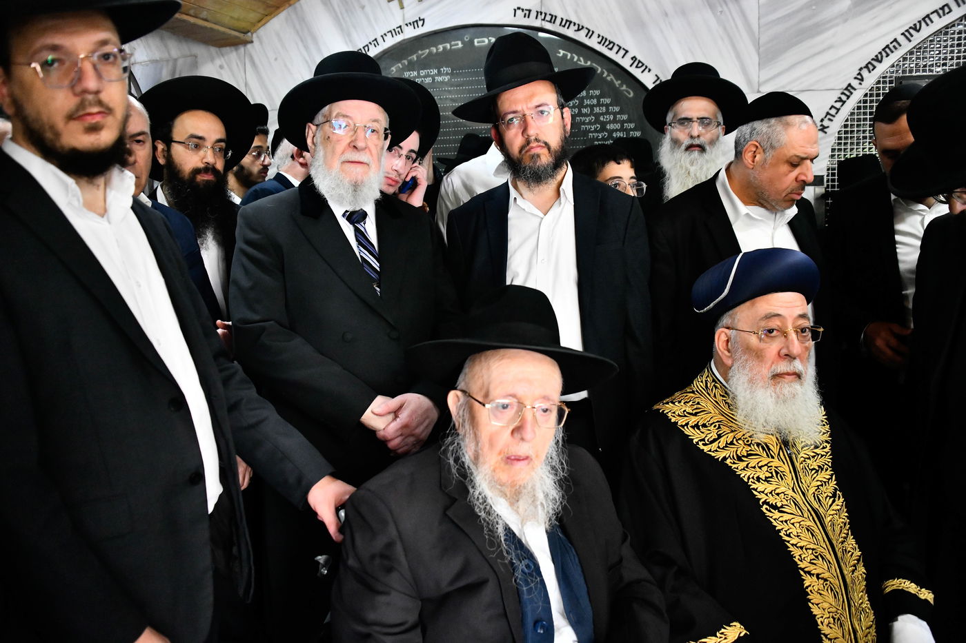 מסע הלויית הגאון רבי מאיר מאזוז זצ"ל