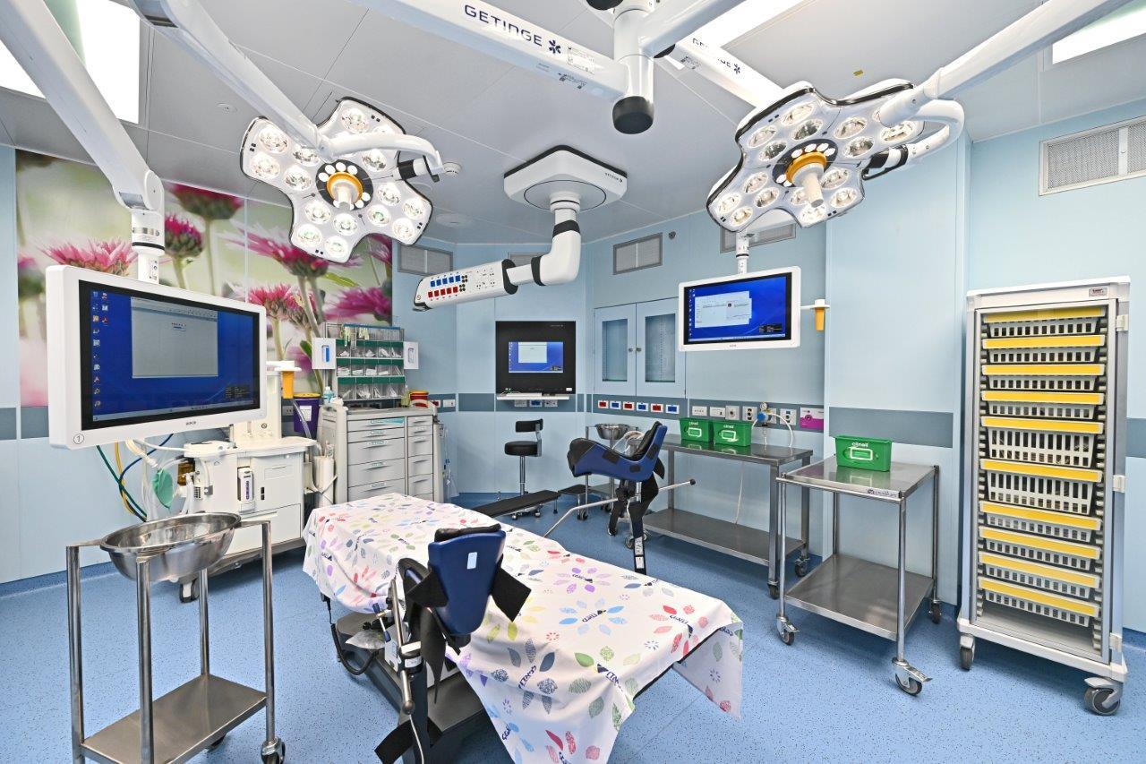 האדמור מצאנז בחנוכת מחלקות חדשות במרכז רפואי צאנז לניאדו