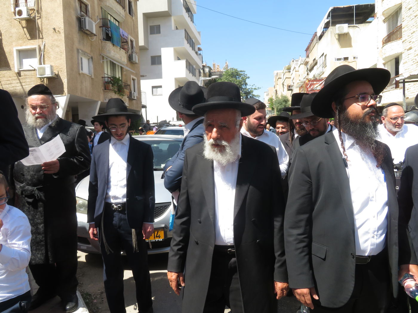 מסע הלוויית הגאון רבי מאיר מאזוז זצ"ל