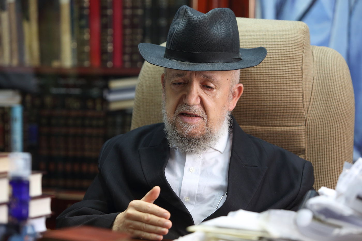 ראש הישיבה הגר"מ מאזוז צ"ל